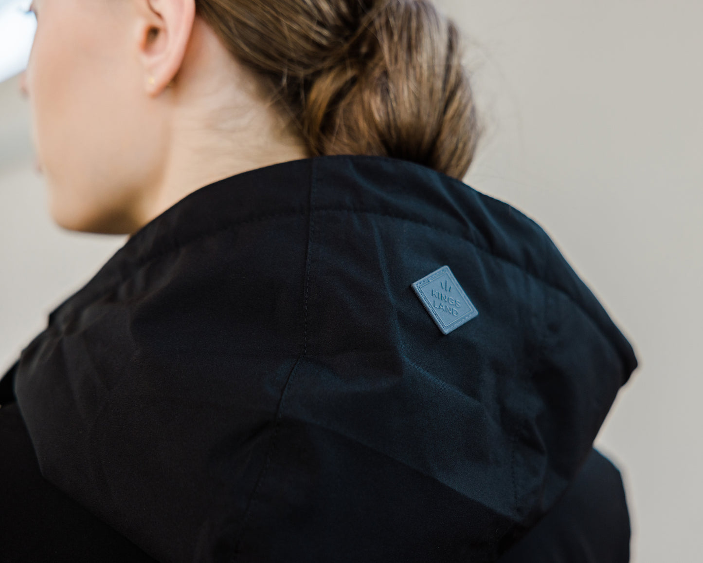 KLfaithlyn Veste de pluie isolée pour femmes