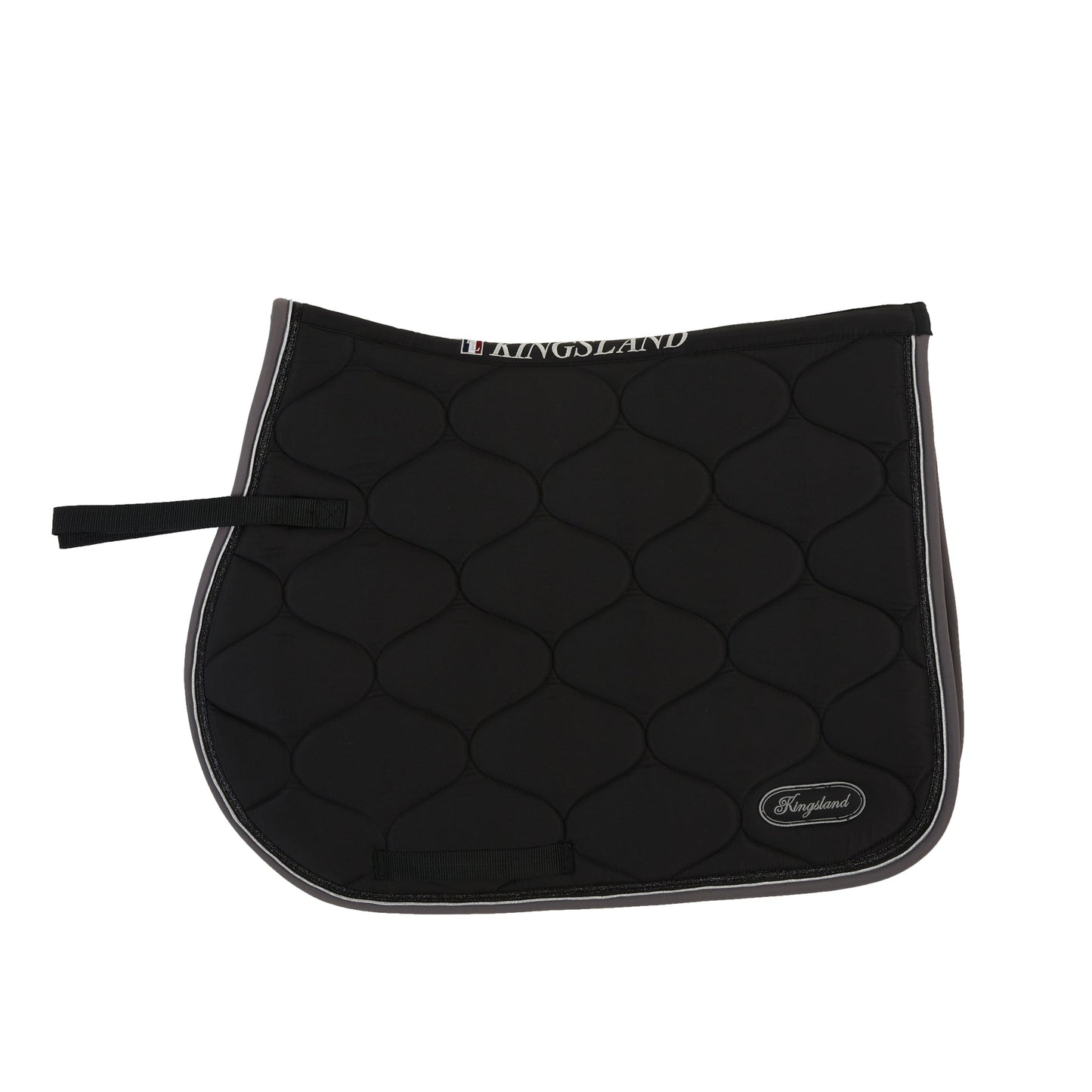 Kingsland Tapis de selle de saut d'obstacles avec liseré