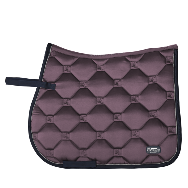 Kingsland Tapis de selle de saut d'obstacles en Satin