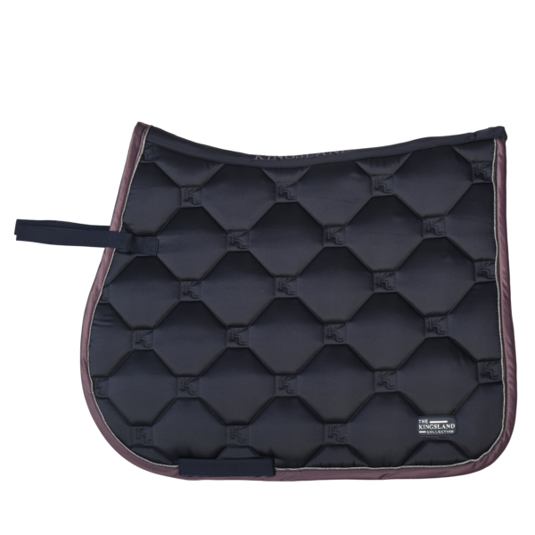 Kingsland Tapis de selle de saut d'obstacles en Satin
