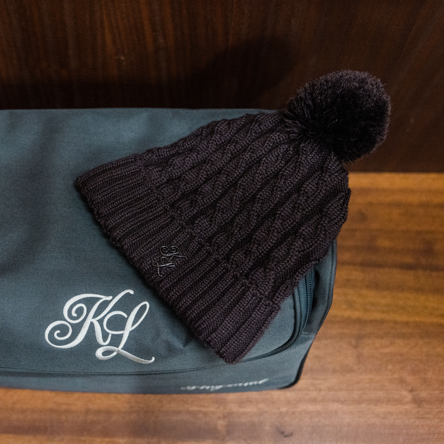 KLellery Chapeau en tricot torsadé pour femmes
