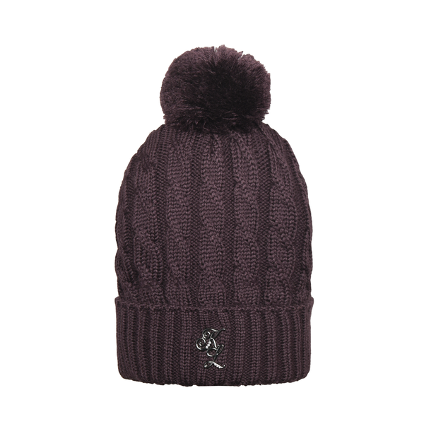 KLellery Chapeau en tricot torsadé pour femmes