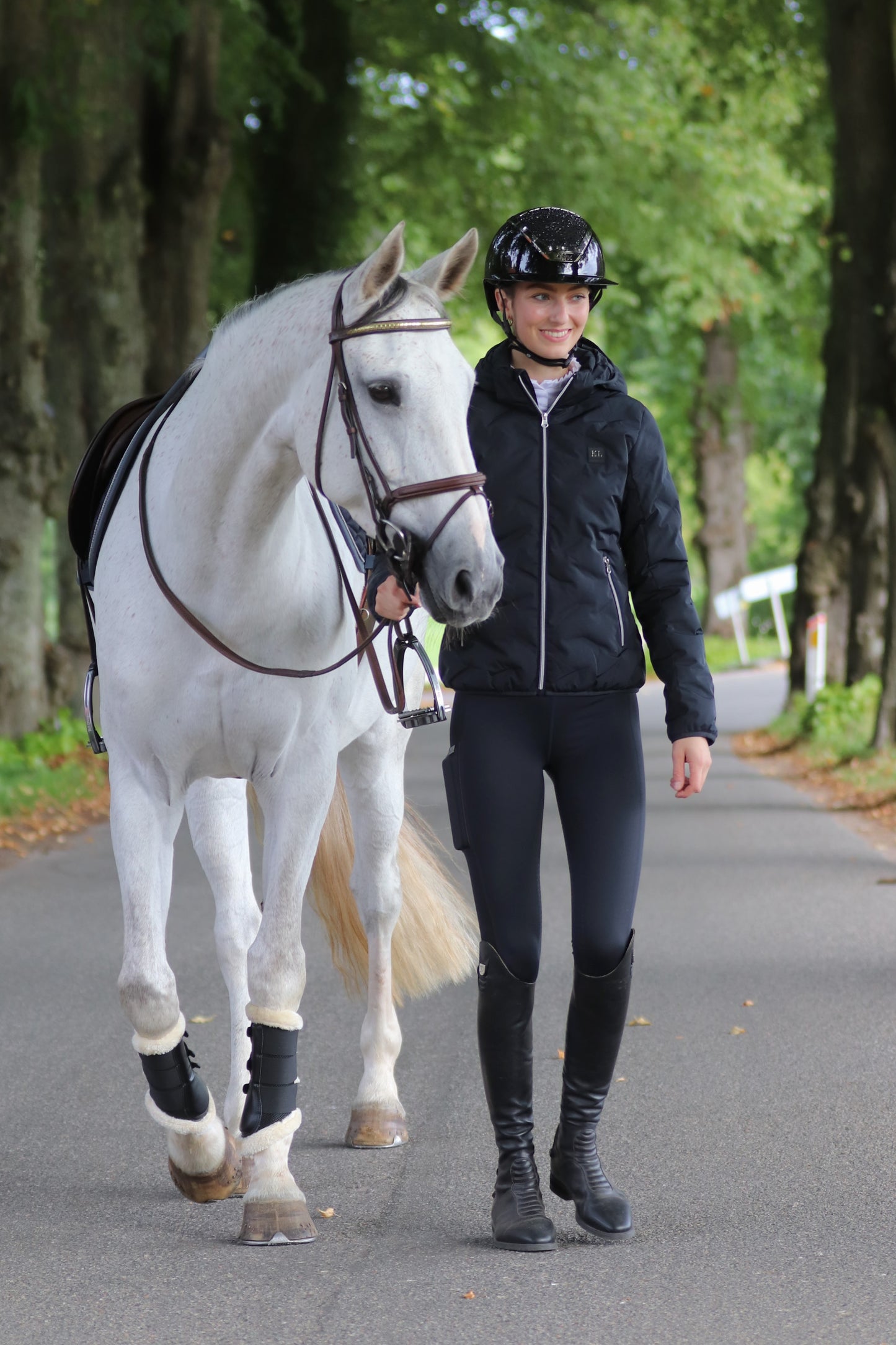 KLemelia Veste imperméable isolée pour femmes