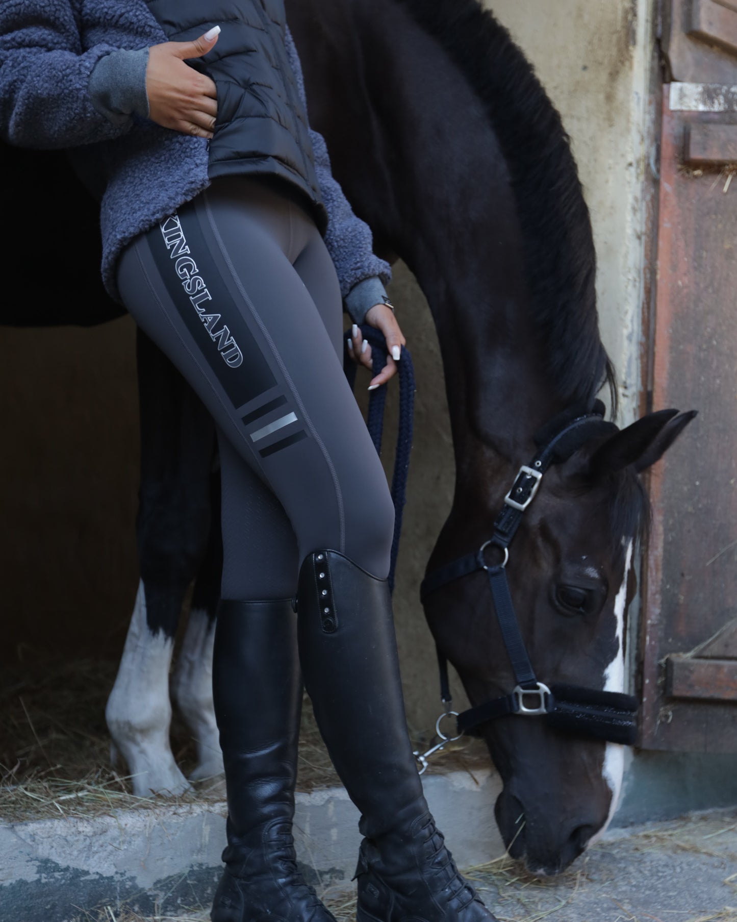 KLKatinka Legging Full-Grip à logo latéral pour femmes