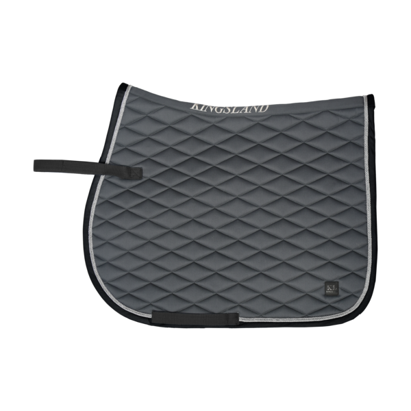 KLelin Tapis de selle de saut d'obstacles matelassé à losanges brodés