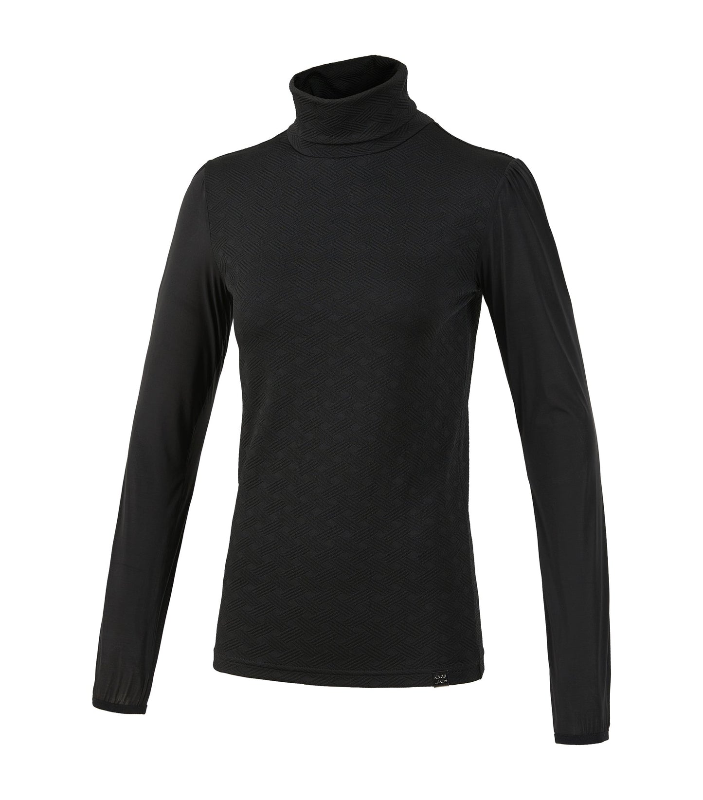 KLfanny Chemise d'entraînement à col roulé pour femmes