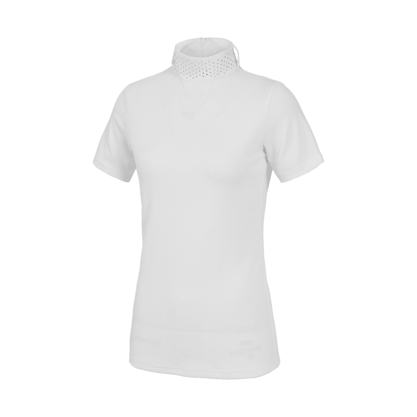 KLfabiola Chemise à col cristal pour femmes