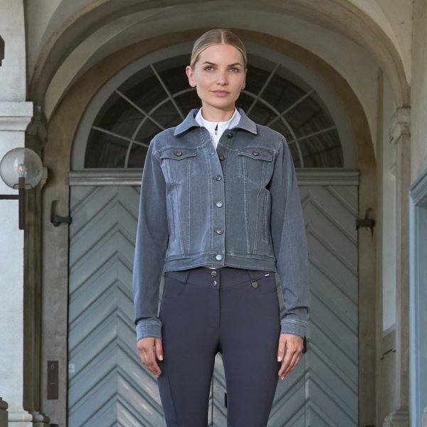 KLKayce Veste Denim pour femmes