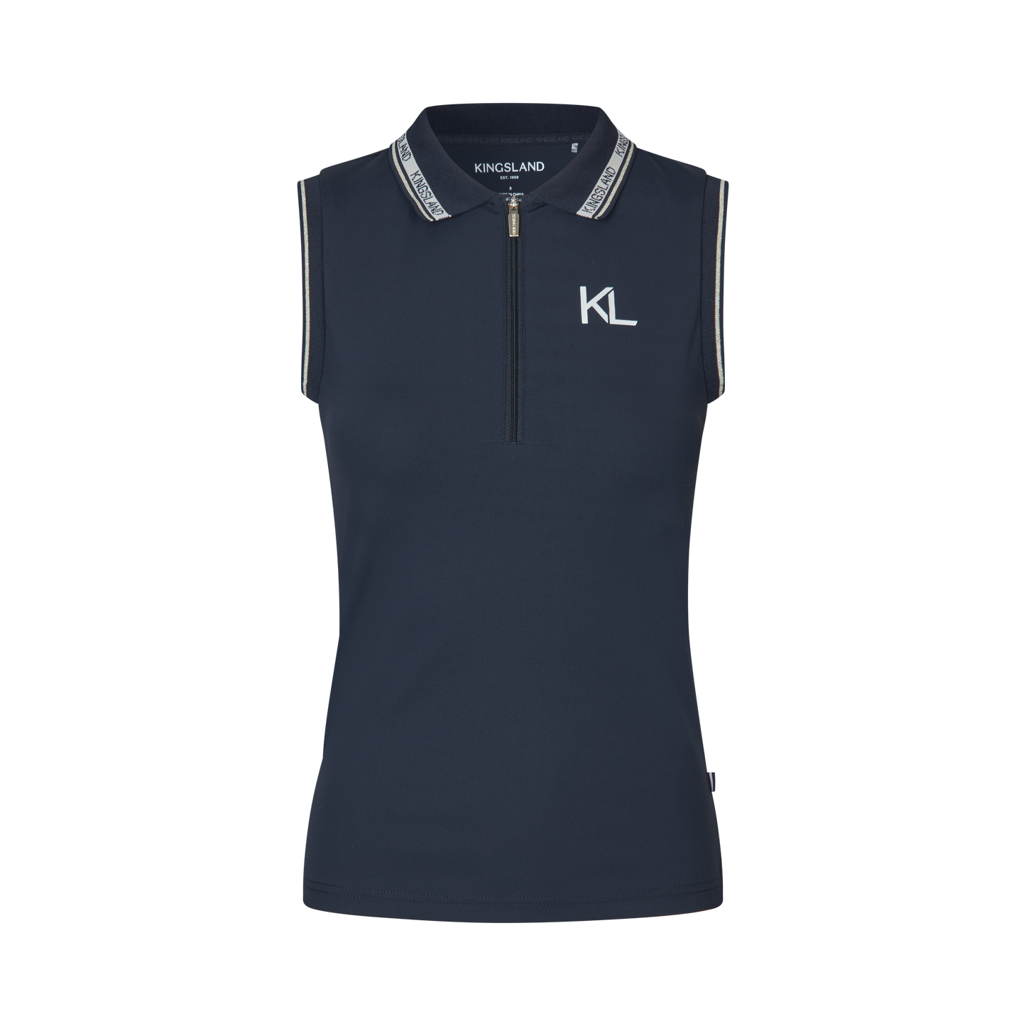 KLNaira Polo sans manches en maille piquée pour femmes