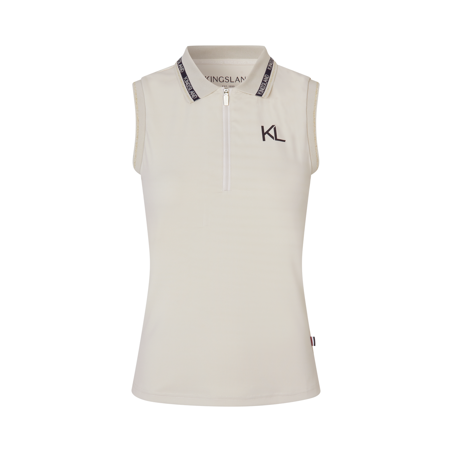 KLNaira Polo sans manches en maille piquée pour femmes