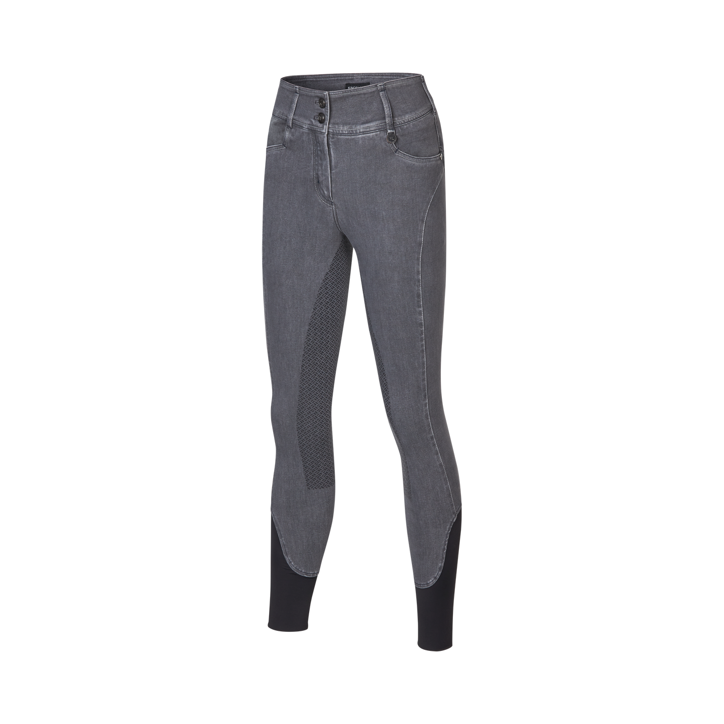 KLKayce Pantalon denim à fond intégral pour femmes aux morphologies en H