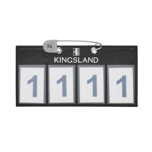Plaque d’identification 4 emplacements Classic, lot de 2