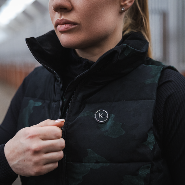 KLGracy Veste Sans-manches pour Femmes