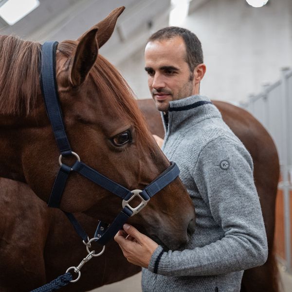 KLGriffin Pull Tricot Demi-zip pour Hommes