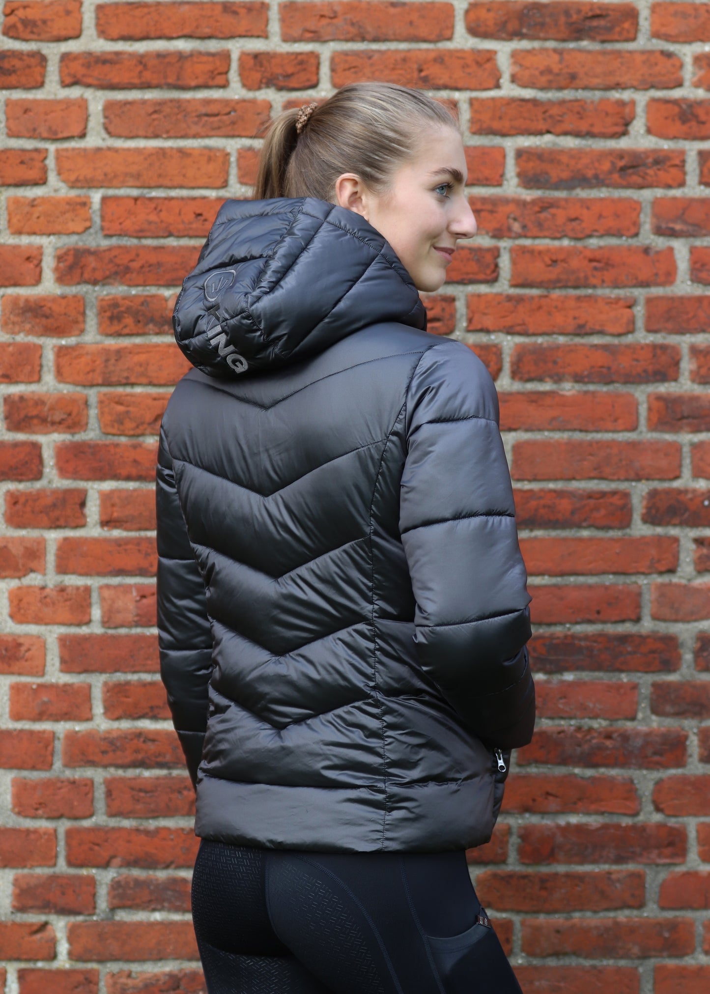 KLfrancy Veste d'équitation imperméable pour femmes