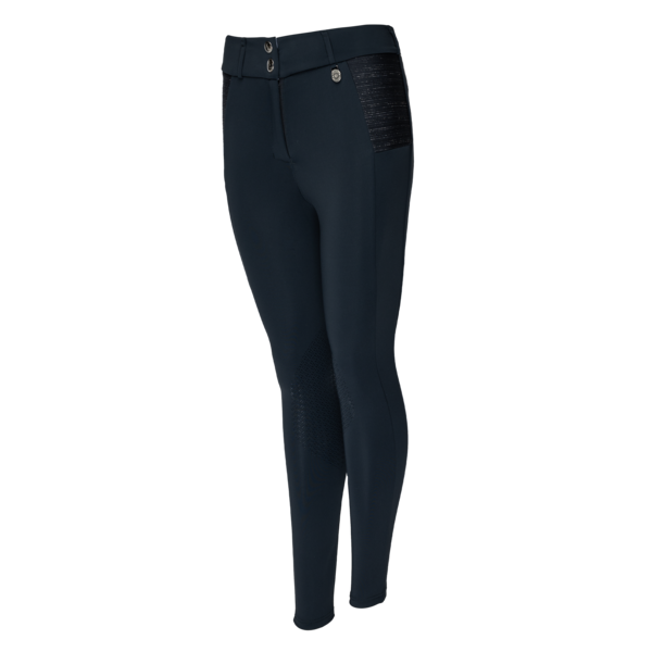 KLkaya Pantalons d'équitation à basanes