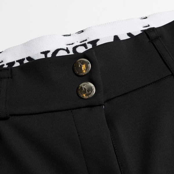 KLkaya Pantalons d'équitation à basanes