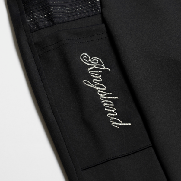 KLkaya Pantalons d'équitation à basanes