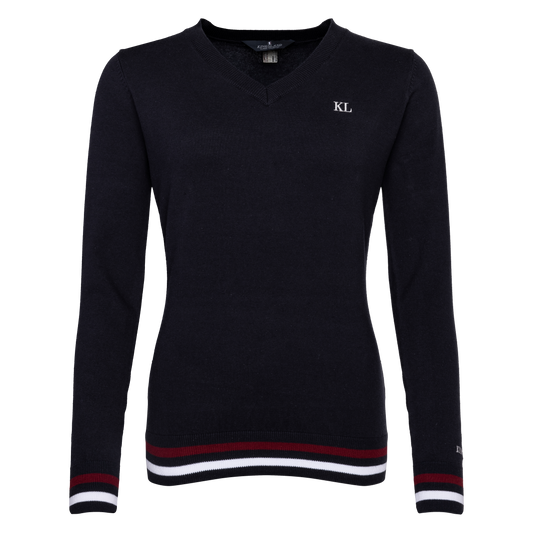 Kingsland Classic Col-V classique en tricot pour femmes