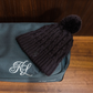 KLellery Chapeau en tricot torsadé pour femmes