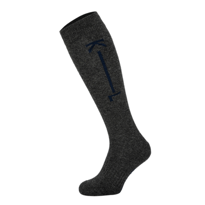KLGage Chaussettes d'équitation en Laine Mélangé Unisex