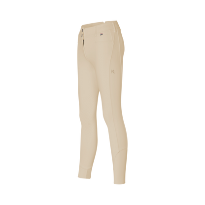 Klkira H-Shape Pantalon à basanes coupe droite pour femmes 