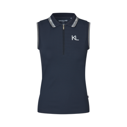 KLNaira Polo sans manches en maille piquée pour femmes