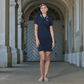 KLNaira Robe polo en maille piquée pour femmes