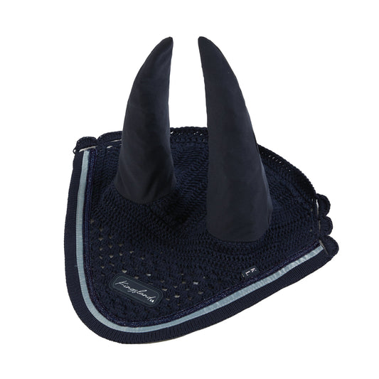 Kingsland Bonnet Anti-Mouches en Satin et Lurex